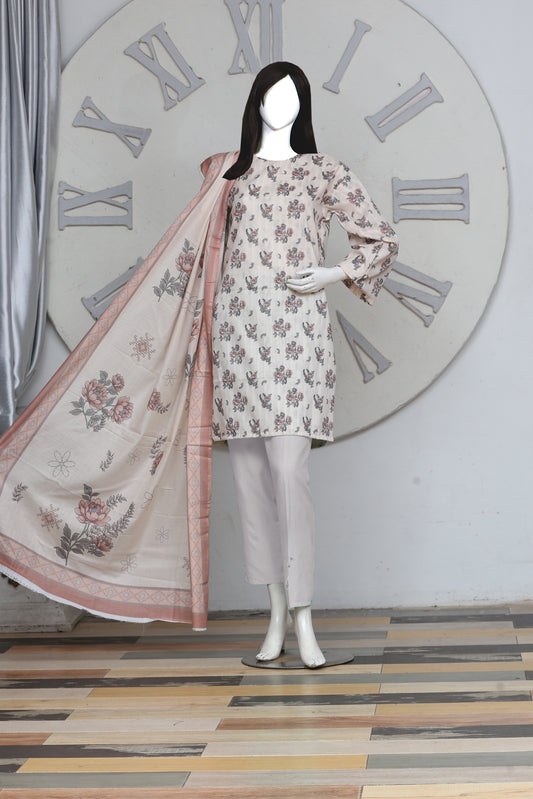 Printed Lawn Unstitched 3 Piece - 11410301