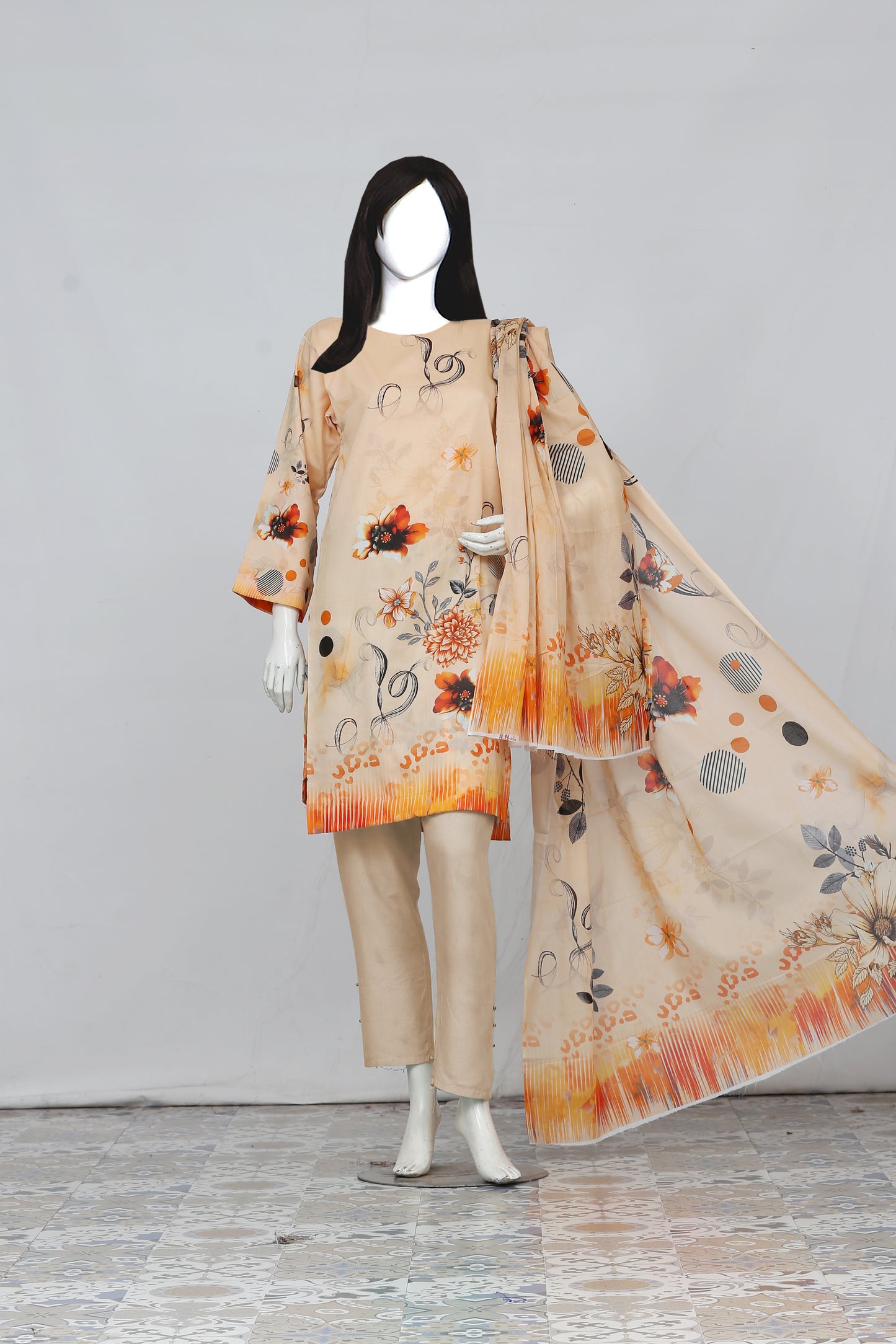 Printed Lawn 3 Piece Unstitched - 11621010