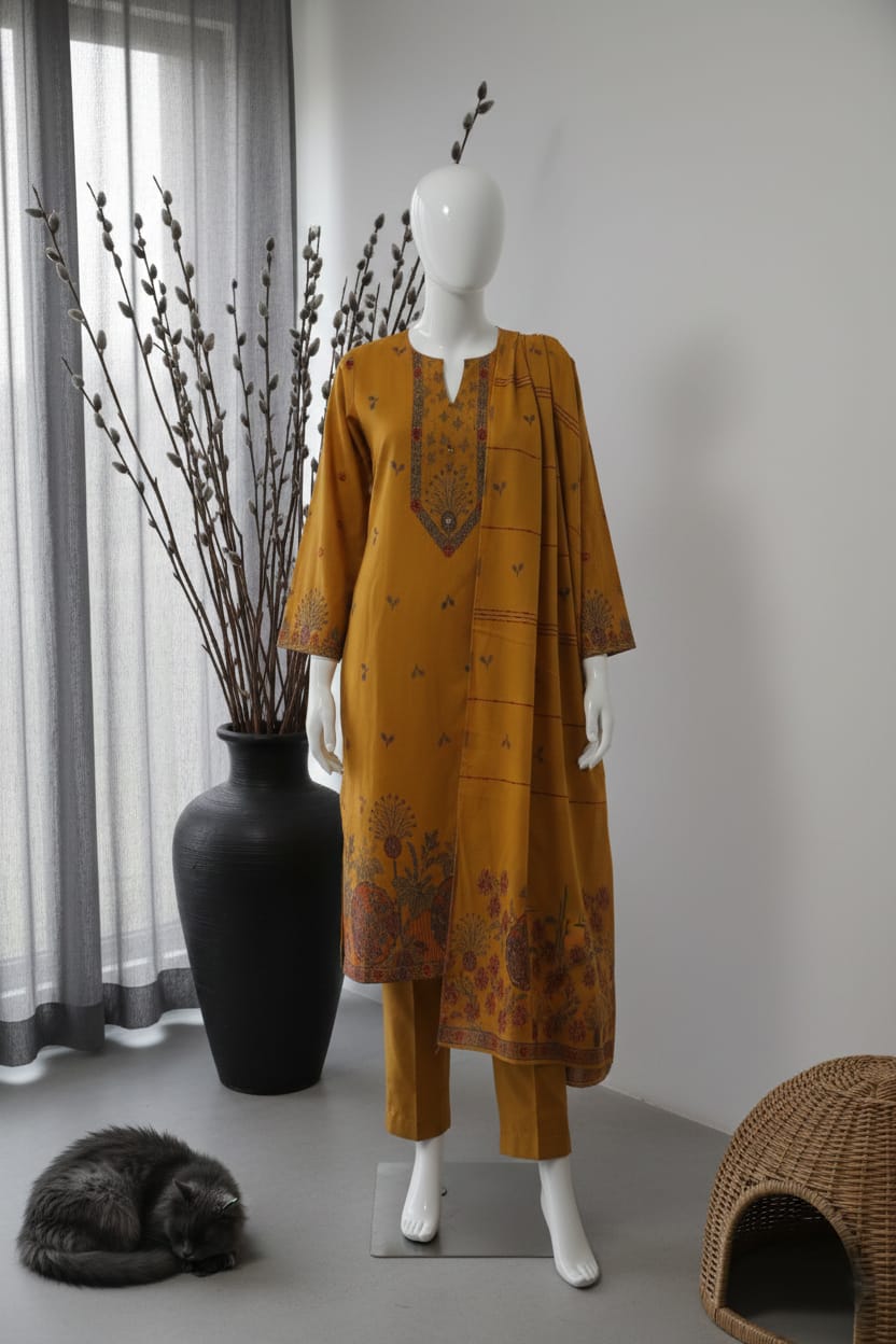 Printed Lawn Unstitched 3 Piece - 11380202