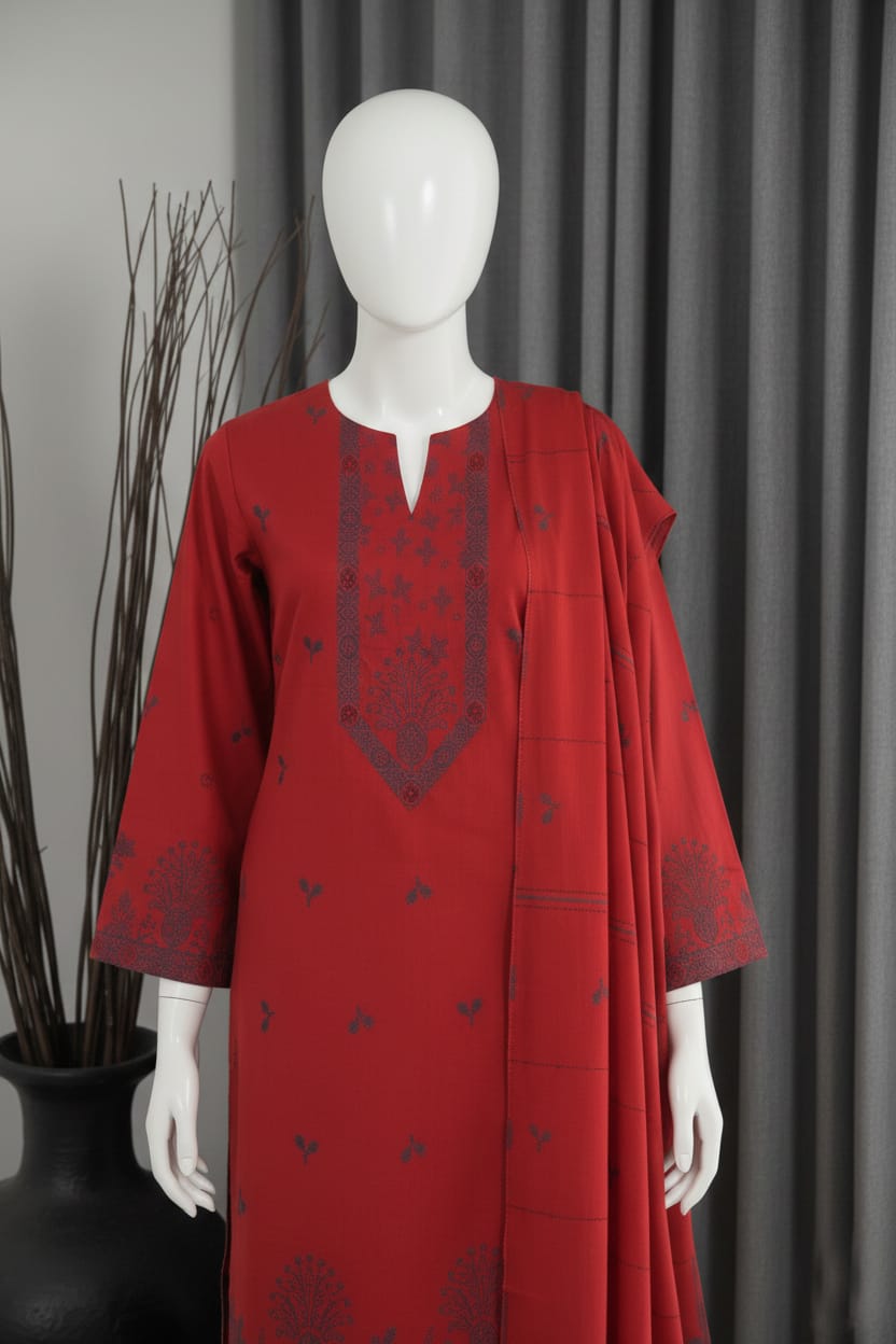 Printed Lawn Unstitched 3 Piece - 11380204