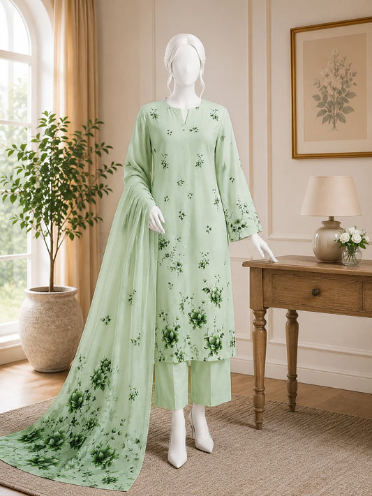 Printed Lawn Unstitched 3 Piece - 12471110