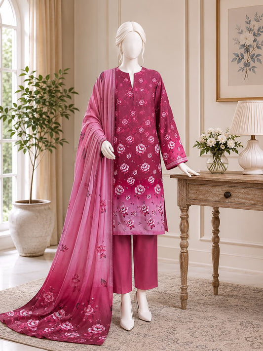 Printed Lawn Unstitched 3 Piece - 12471105