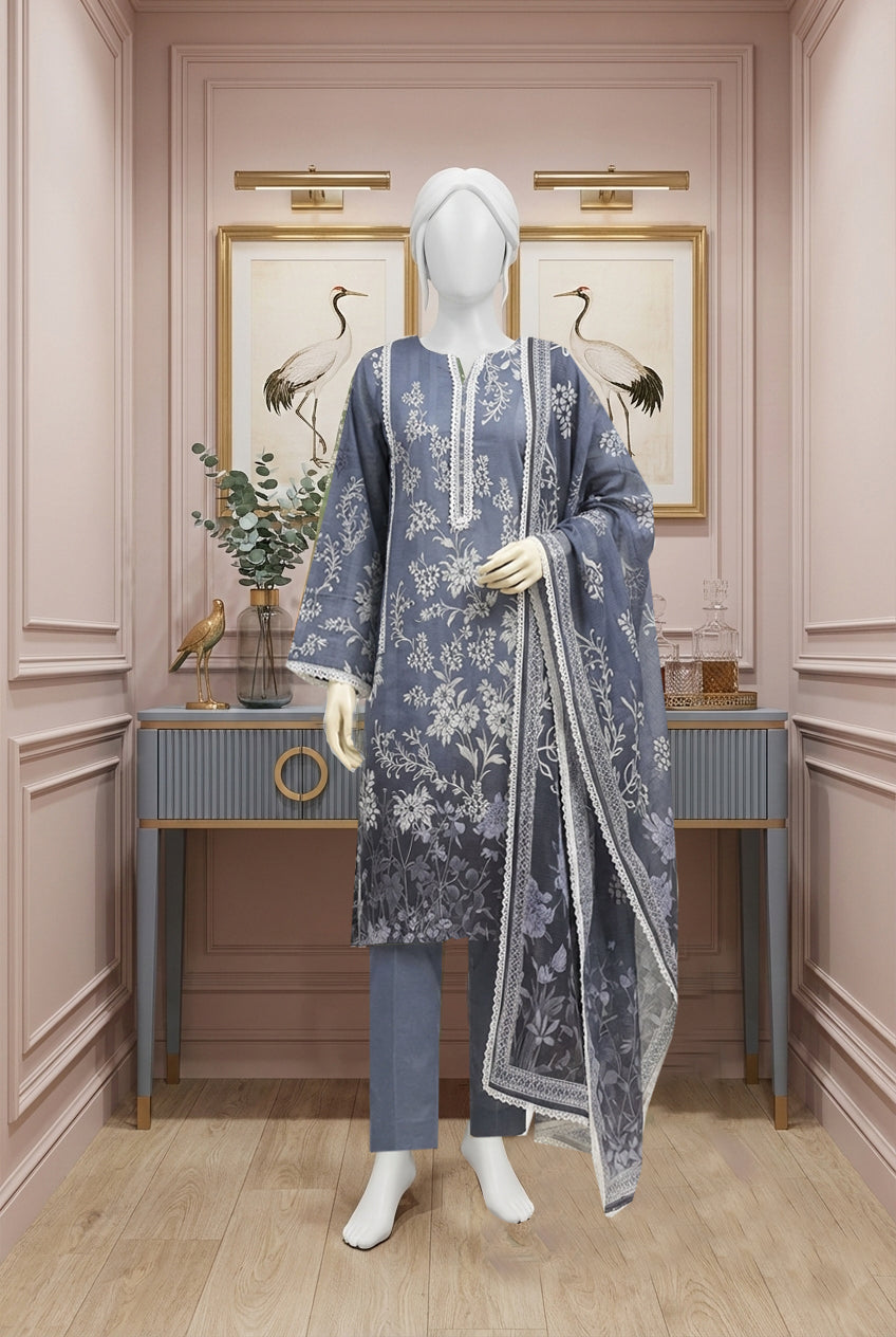 Printed Lawn Unstitched 3 Piece - 11330209