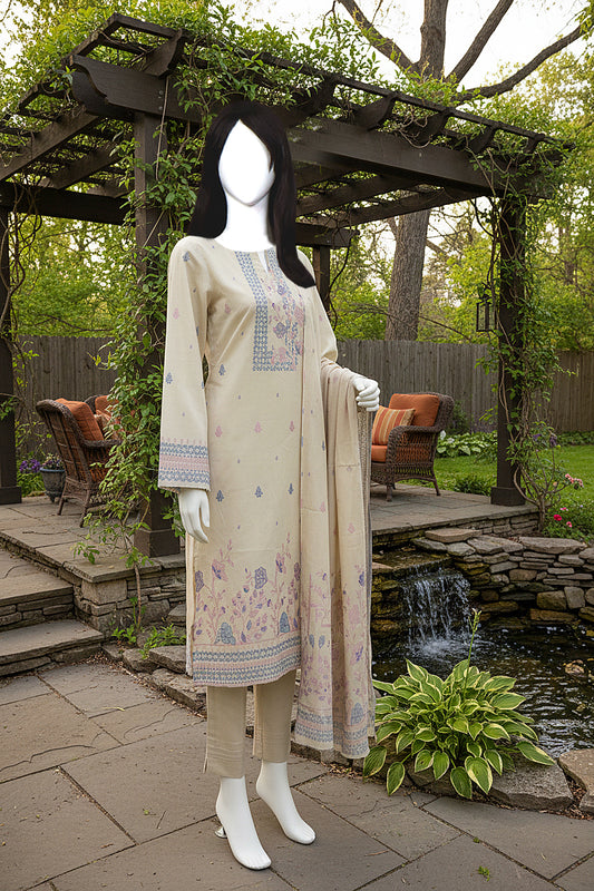 Printed Lawn Unstitched 3 Piece - 11180106