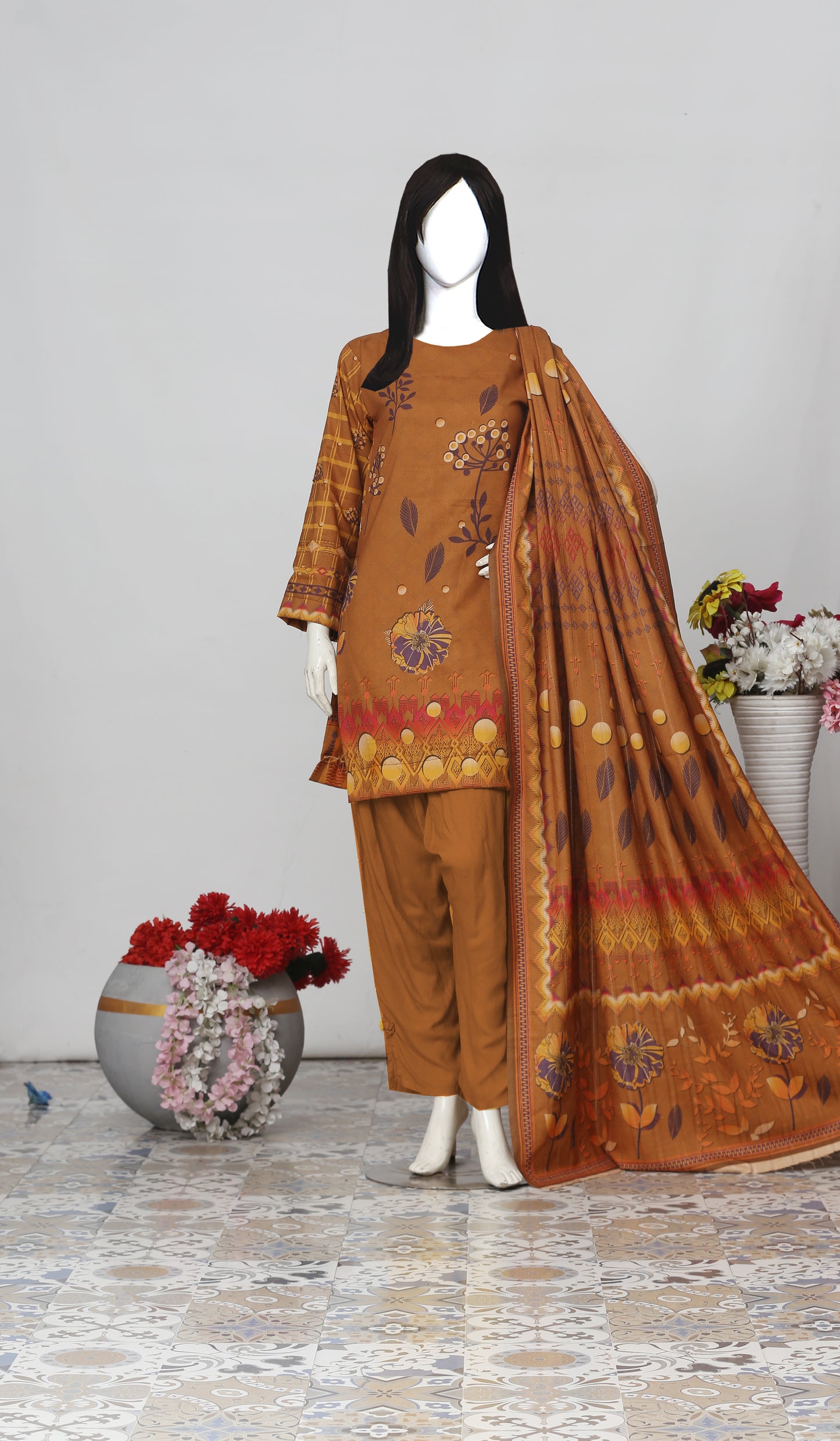 Ahat Dhanak 3 piece